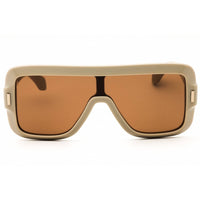 Salvatore Ferragamo Women's Sunglasses - Shield Beige Acetate Frame | SF2061SE 259 ,