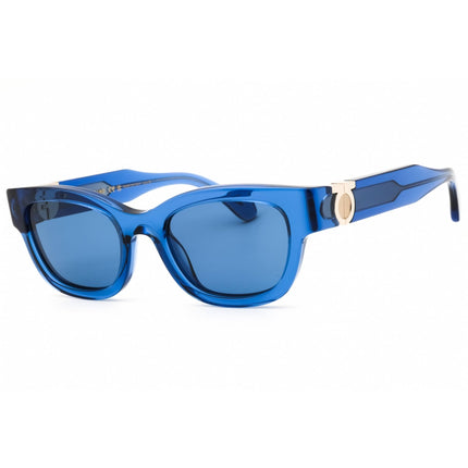 Salvatore Ferragamo Women's Sunglasses - Blue Acetate Full Rim Frame | SF2067S 432 ,