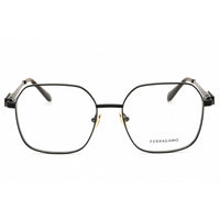 Salvatore Ferragamo Women's Eyeglasses - Round Black Metal Full Rim Frame | SF2239 001 ,