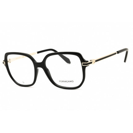 Salvatore Ferragamo Women's Eyeglasses - Oversized Black Full Rim Frame | SF3012 001 ,