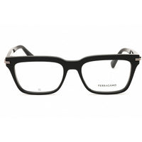 Salvatore Ferragamo Men's Eyeglasses - Rectangular Grey Acetate Frame | SF3014 019 ,