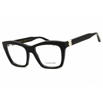 Salvatore Ferragamo Women's Eyeglasses - Black Acetate Full Rim Frame | SF3022 001 ,