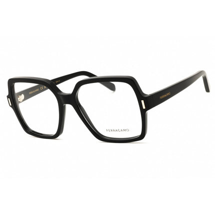 Salvatore Ferragamo Women's Eyeglasses - Oversized Black Acetate Frame | SF3031 001 ,