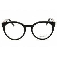 Salvatore Ferragamo Women's Eyeglasses - Round Black Full Rim Frame | SF3032E 001 ,