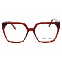 Salvatore Ferragamo Women's Eyeglasses - Transparent Burgundy Frame | SF3042E 612 ,