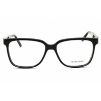 Salvatore Ferragamo Men's Eyeglasses - Rectangular Black Full Rim Frame | SF3043E 001 ,
