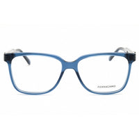 Salvatore Ferragamo Men's Eyeglasses - Transparent Blue Full Rim Frame | SF3043E 432 ,
