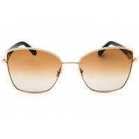 Salvatore Ferragamo Women's Sunglasses - Cat Eye Gold Full Rim Frame | SF312SR 745 ,