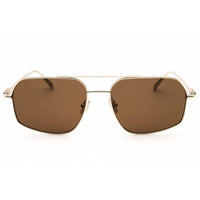 Salvatore Ferragamo Men's Sunglasses - Rectangular Gold Full Rim Frame | SF313S 745 ,