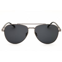 Salvatore Ferragamo Men's Sunglasses - Aviator Dark Ruthenium Metal Frame | SF316S 027 ,