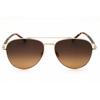 Salvatore Ferragamo Men's Sunglasses - Aviator Gold Metal Full Rim Frame | SF316S 745 ,