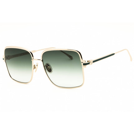 Salvatore Ferragamo Women's Sunglasses - Rectangular Gold Metal Frame | SF317S 750 ,