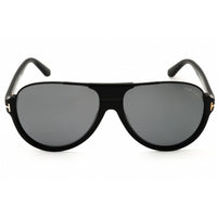 Tom Ford Women's Sunglasses - Aviator Shiny Black Acetate Full Rim Frame | FT0334 01D ,