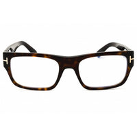Tom Ford Men's Eyeglasses - Rectangular Dark Havana Full Rim Frame | FT6034-B 052 ,
