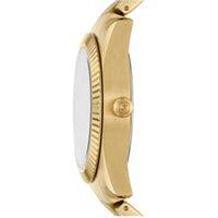 Fossil Women's Watch - Scarlette Yellow Gold Stainless Steel Bracelet | ES5338 ,
