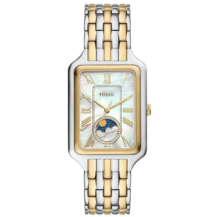 Fossil Women's Watch - Raquel Sun Moon Quartz Two Tone Steel Bracelet | ES5399 ,