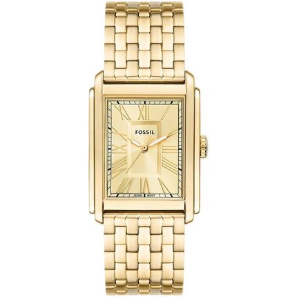 Fossil Men's Watch - Carraway Quartz Yellow Gold Stainless Steel Bracelet | FS6009 ,