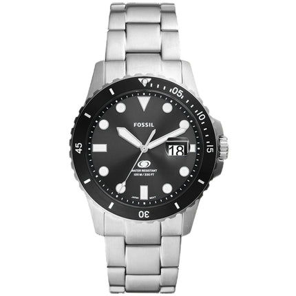 Fossil Men's Watch - Fossil Blue Dive Quartz Silver Tone Steel Bracelet | FS6032 ,