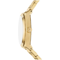 Fossil Men's Watch - Everett Quartz Green Dial Yellow Gold Bracelet | FS6090 ,
