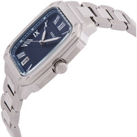 Fossil Men's Watch - Crosby Quartz Blue Dial Stainless Steel Bracelet Date | FS6121 ,