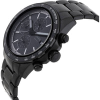 Fossil Men's Watch - Autocross Quartz Black Dial Stainless Steel Bracelet | FS6125 ,