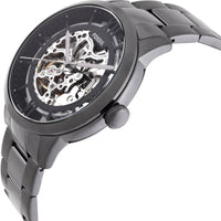 Fossil Men's Watch - Townsman Automatic Skeleton Dial Gunmetal Steel Bracelet | ME3268 ,