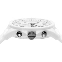 Armani Exchange Men's Watch - Outerbanks Chronograph White Silicone Strap | AX1325 ,
