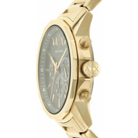 Armani Exchange Men's Watch - Banks Chronograph Yellow Gold Steel Bracelet | AX1721 ,
