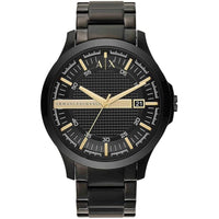 Armani Exchange Men's Watch - Hampton Quartz Black Stainless Steel Bracelet | AX2413 ,