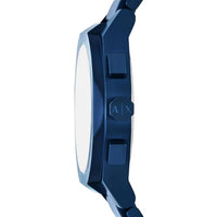 Armani Exchange Men's Watch - Sync Chronograph Blue Dial Steel Bracelet | AX4189 ,