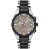 Armani Exchange Men's Watch - Sync Chronograph Brown Dial Two Tone Bracelet | AX4199 ,