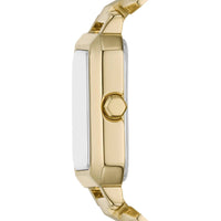 Armani Exchange Women's Watch - Leila Quartz Yellow Gold Steel Bracelet | AX5721 ,