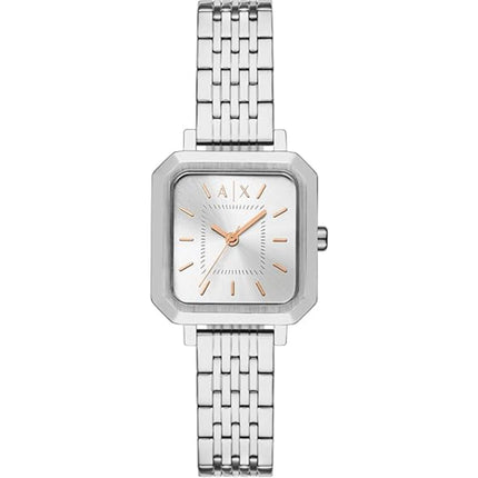 Armani Exchange Women's Watch - Leila Quartz Silver Dial Steel Bracelet | AX5724 ,