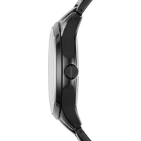 Armani Exchange Men's Watch Set - Hampton Black Stainless Steel Bracelet | AX7101 ,