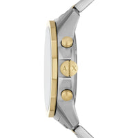 Armani Exchange Men's Watch Set - Banks Chrono Two Tone Steel Bracelet | AX7148SET ,