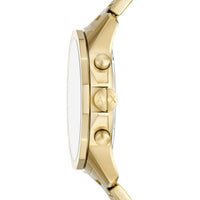 Armani Exchange Men's Watch Set - Banks Chronograph Yellow Gold Bracelet | AX7151SET ,
