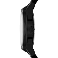 Armani Exchange Men's Watch Set - Sync Chrono Black Dial Silicone Strap | AX7165SET ,