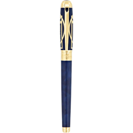 S.T. Dupont Rollerball Pen - Line D Vitruvian Man Prestige Blue Lacquer | 412040L ,