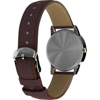 Timex Men's Watch - Easy Reader Quartz Blue Dial Brown Leather Strap | TW2W54500JT ,