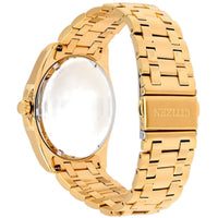 Citizen Men's Watch - Eco-Drive Blue Dial Yellow Gold Steel Bracelet | BM7532-54L ,