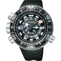 Citizen Men's Watch - Promaster Marine Eco-Drive Black Rubber Strap | BN2024-05E ,