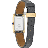 Citizen Women's Watch - L Bianca Eco-Drive Silver Dial Gunmetal Strap | EW5622-09P ,
