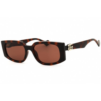 Gucci Women's Sunglasses - Havana Injected Propionate Full Rim Frame | GG1534S 002 ,
