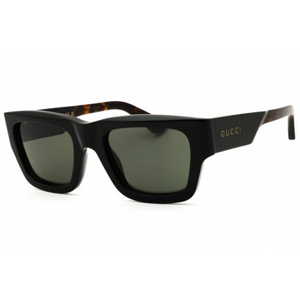 Gucci Men's Sunglasses - Black Acetate Rectangular Shape Full Rim Frame | GG1668S 001 ,