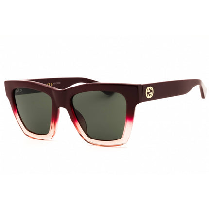 Gucci Women's Sunglasses - Burgundy/Red/Pink Injected Propionate Frame | GG1714S 008 ,