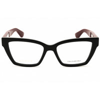 Gucci Women's Eyeglasses - Black/Burgundy Injected Propionate Frame | GG1715O 008 ,