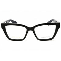 Gucci Women's Eyeglasses - Black/Blue Injected Propionate Cat Eye Frame | GG1715O 009 ,
