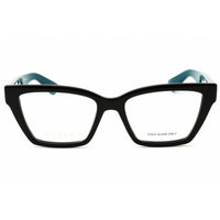 Gucci Women's Eyeglasses - Black/Teal Injected Propionate Cat Eye Frame | GG1715O 010 ,
