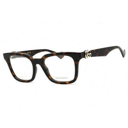 Gucci Women's Eyeglasses - Havana Injected Propionate Full Rim Frame | GG1728O 002 ,