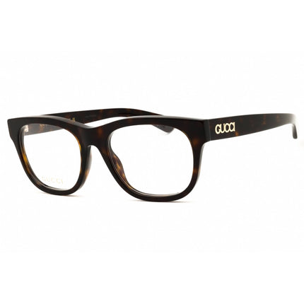 Gucci Men's Eyeglasses - Havana/Tortoise Acetate Rectangular Full Rim | GG1796O 006 ,